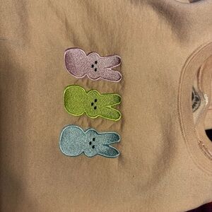 Peeps embroidered Sweater